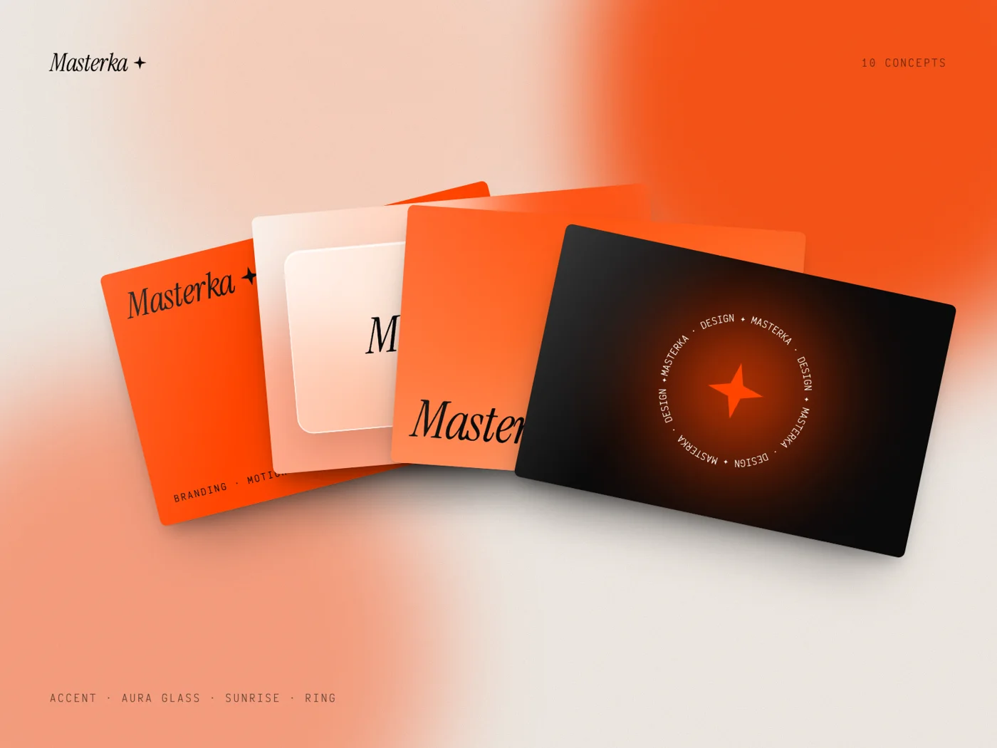 Business cards · 10 concepts