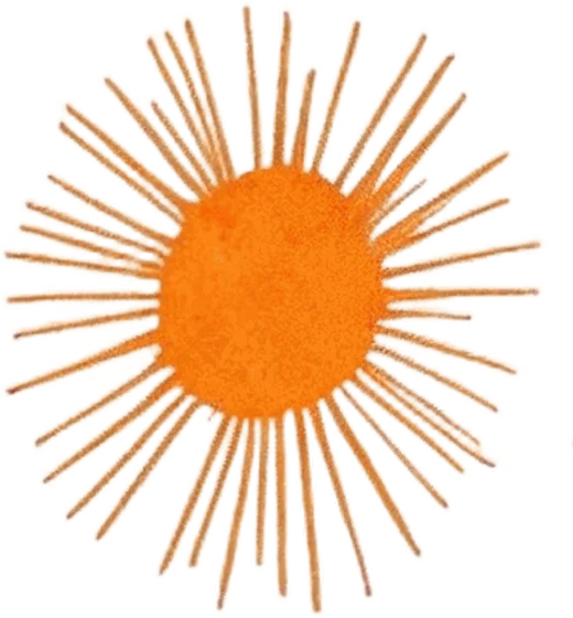 Sun · watercolour