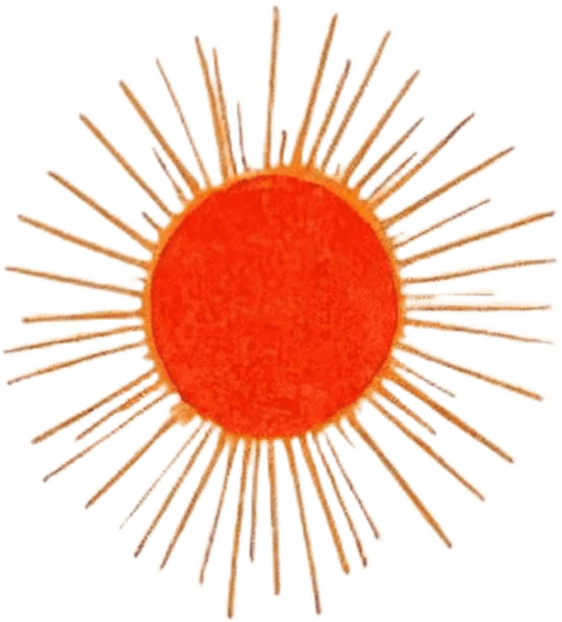 Sun · watercolour